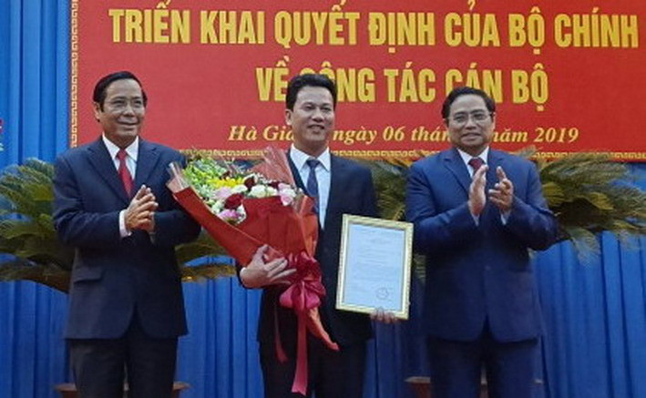 Chủ tịch tỉnh trẻ nhất cả nước giữ chức Bí thư Tỉnh ủy Hà Giang